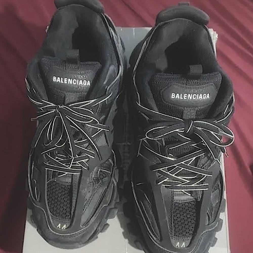 Balenciaga Men's Black Sneakers
